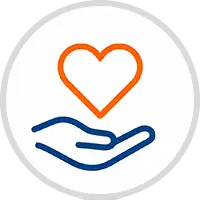 Support + Care icon