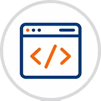 Website development deliverables icon
