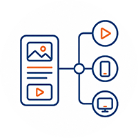 Content Themes and Channel strategy icon